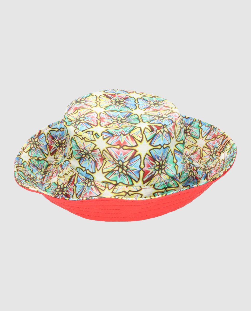 Sombrero Bucket Mavari reversible Estelar x Cemeceta Rojo
