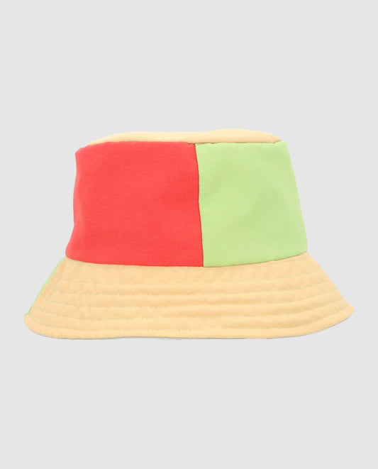 Sombrero Reversible tricolor verde