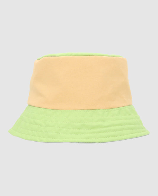 Sombrero Reversible tricolor amarillo